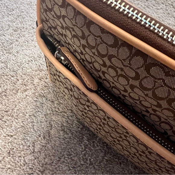 COACH Signature Canvas Travel Pouch - Picture 10 of 16